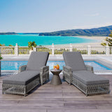 Go 2 Pieces Long Reclining Chaise Set