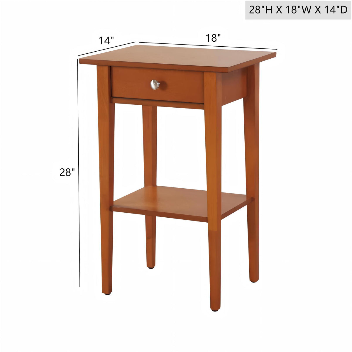 High Quality Wood Nightstand