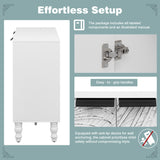 47.2'' Modern TV Stand with 2 Spacious Storage Cabinets