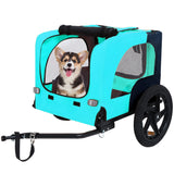 Pet Bike Trailer Dog Cart for Small and Medium Pets