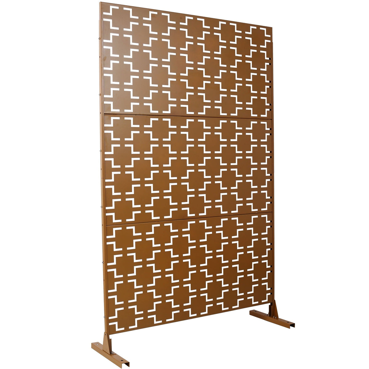 Outdoor & Indoor Metal Privacy Freestanding Decorative Screen