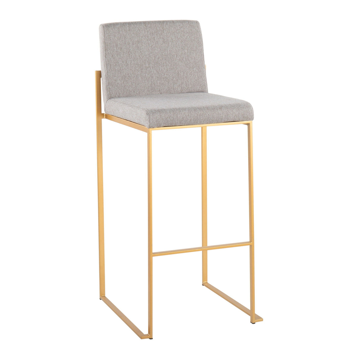Fuji - Contemporary Design High Back Barstool