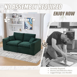 United We Win Modular Sectional Sofa - Comfy Cloud Design