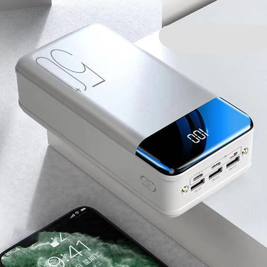 50000mAh Power Bank Fast Charging USB-C Portable Charger