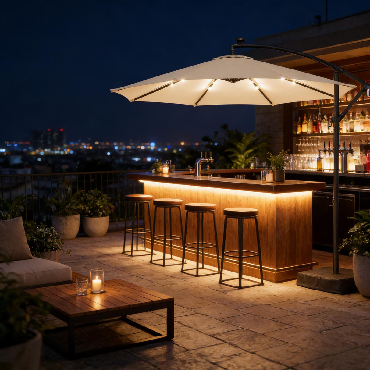 Garden Cantilever Patio Umbrella