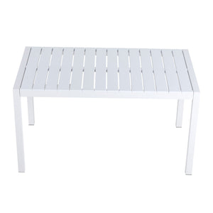 4 Piece Set Of Single Chairs With Long Table
