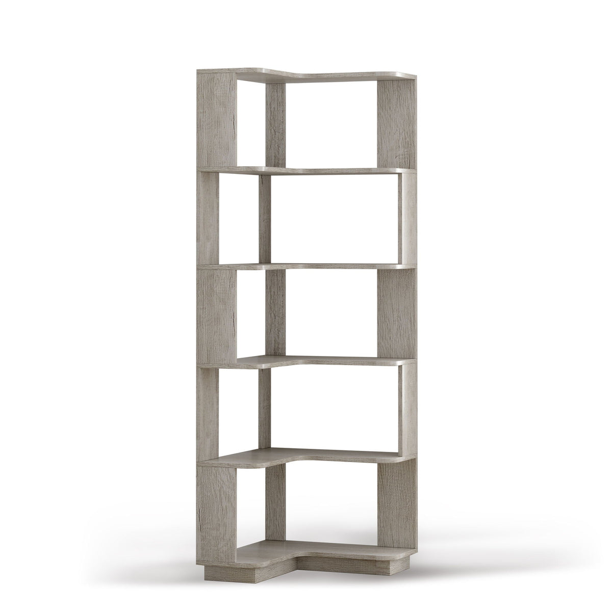 L-Shaped Corner Bookshelf