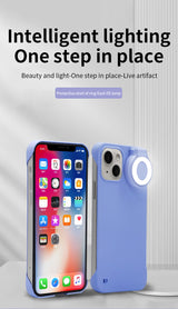 Ring Selfie Flip Light iPhone Case - 3 Colors