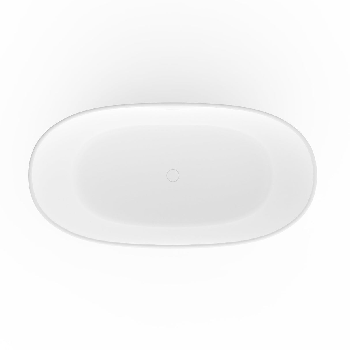 73 Inch Artificial Stone Solid Surface Freestanding Bathroom Bathtub