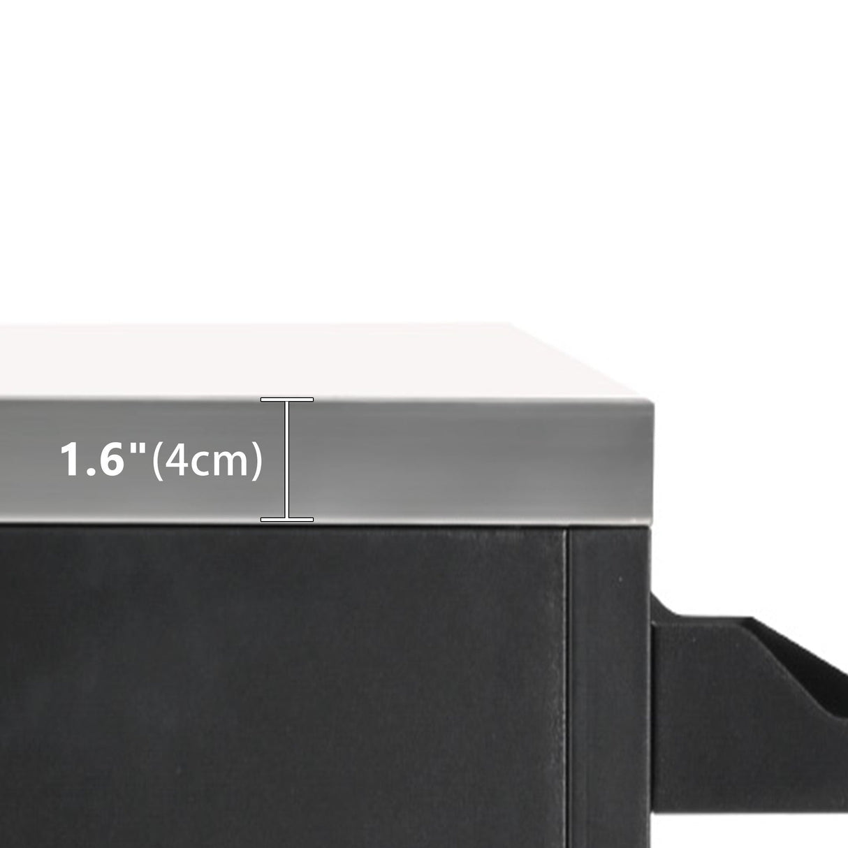 K&K 55.5" Outdoor Kitchen Island with Sink