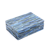 Yareli Handcrafted Sky-Blue Dyed Bone Inlay Decorative Box