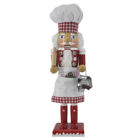 14" Baker Man Christmas Nutcracker - Tuesday Morning - Decorative Objects