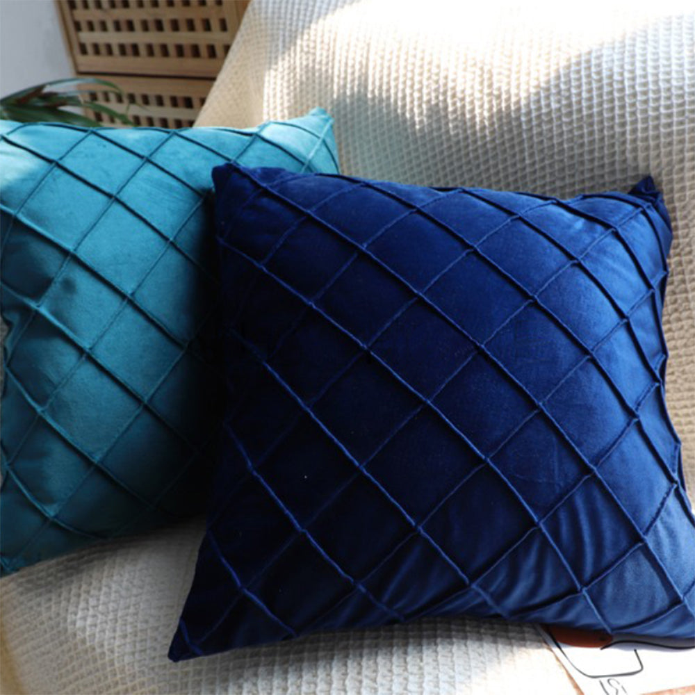 Diamond Cushion Throw Pillow covers 18x18 , 12x20 and 20x20 inch pack of 2 throw pillow covers