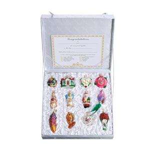 Bride's Ornaments Collection 12-Piece Christmas Keepsake Set