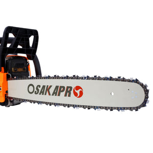 62Cc Gas Powered Chainsaw with 22-Inch Bar - Orange