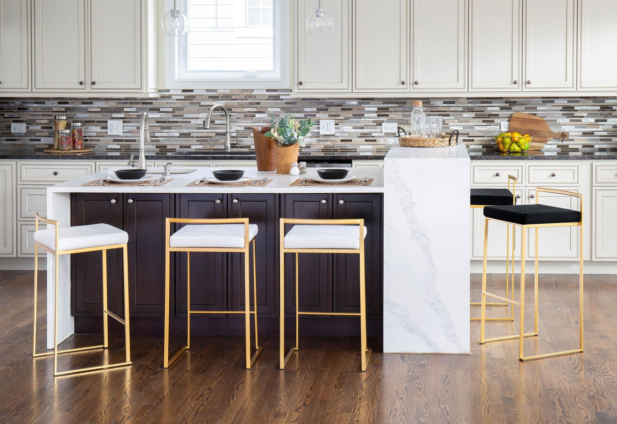 Fuji - Contemporary / Glam & Quality Construction Barstool