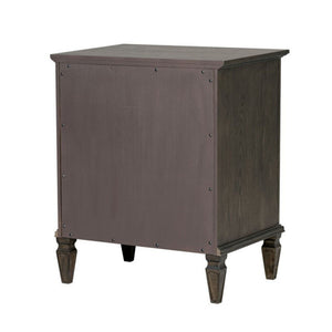 Victoria Nightstand with Open Storage - French Design - Multiple Colors