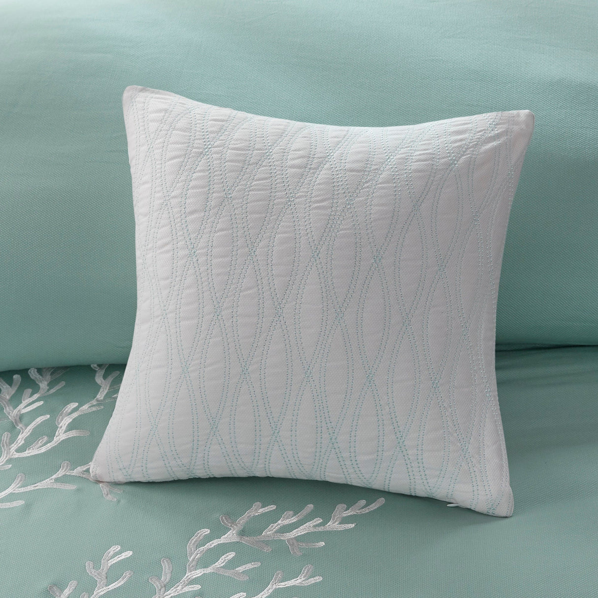 Duvet Cover Mini Set Aqua Full/Queen