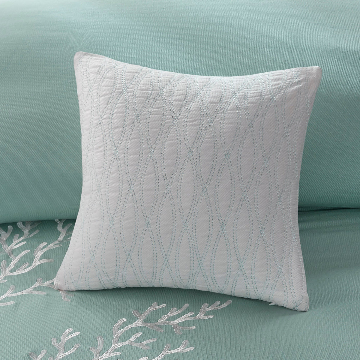 Duvet Cover Mini Set Aqua Full/Queen