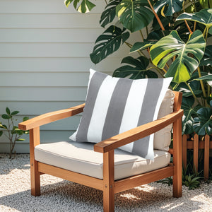 2 Pack Outdoor/Indoor Throw Pillows with Inserts
