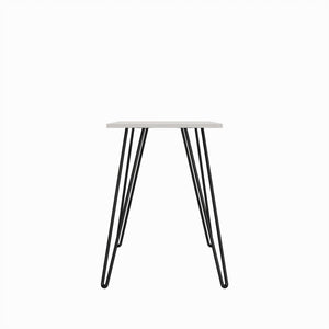 Writing Desk With Hairpin Legs For Study Or Work - White Oak