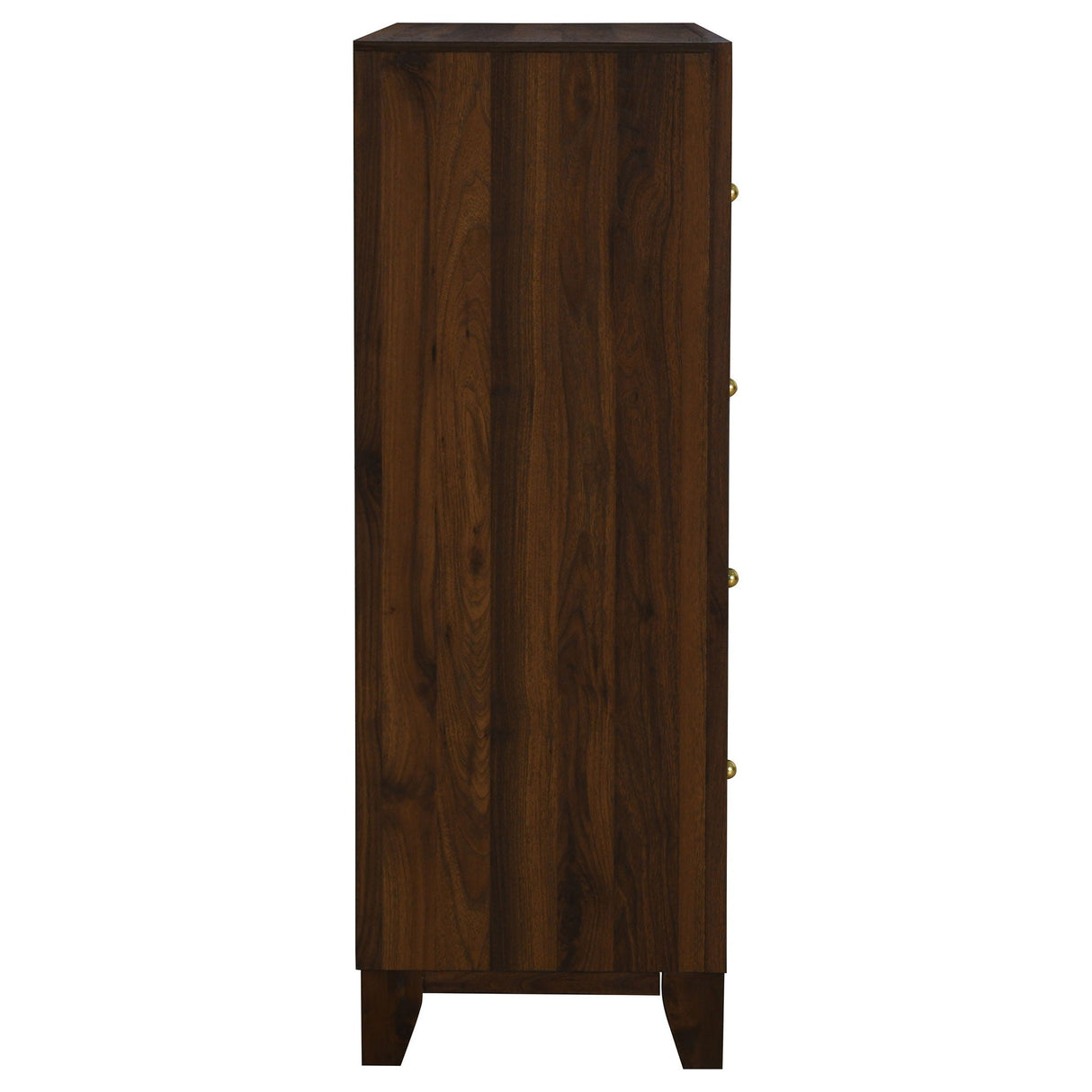 Anza - 4 Drawer Chest Storage Solution - Walnut