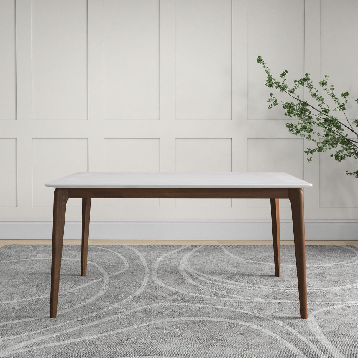 Levi - Modern Style Rectangular Dining Kitchen Table