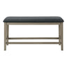 Upholstered Bench With Solid Legs