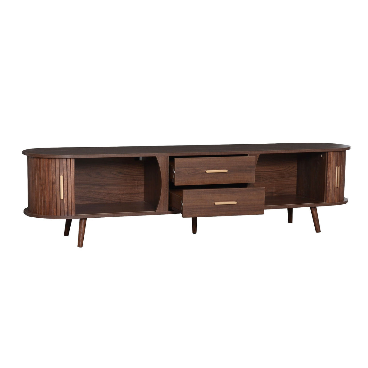 TV Stand, Entertainment Center With Storage