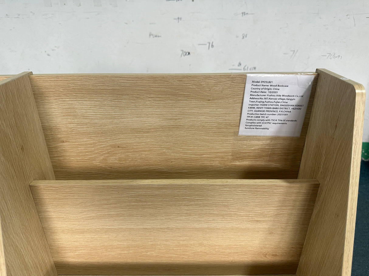 Kids Bookshelf and Toy Storage Organizer