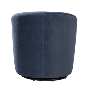 Oaklynn - Barrel Style Swivel Accent Chair