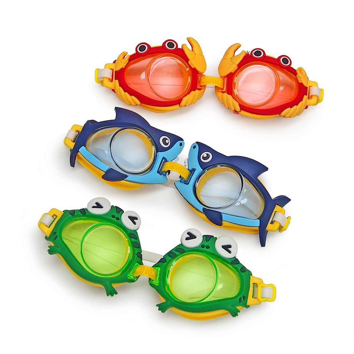 3-Pack-Kids-Novelty-Swim-Goggles-