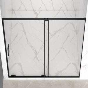 Semi-Frameless Sliding Shower Door