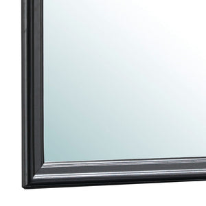 Elegant Wall Mirror - Black