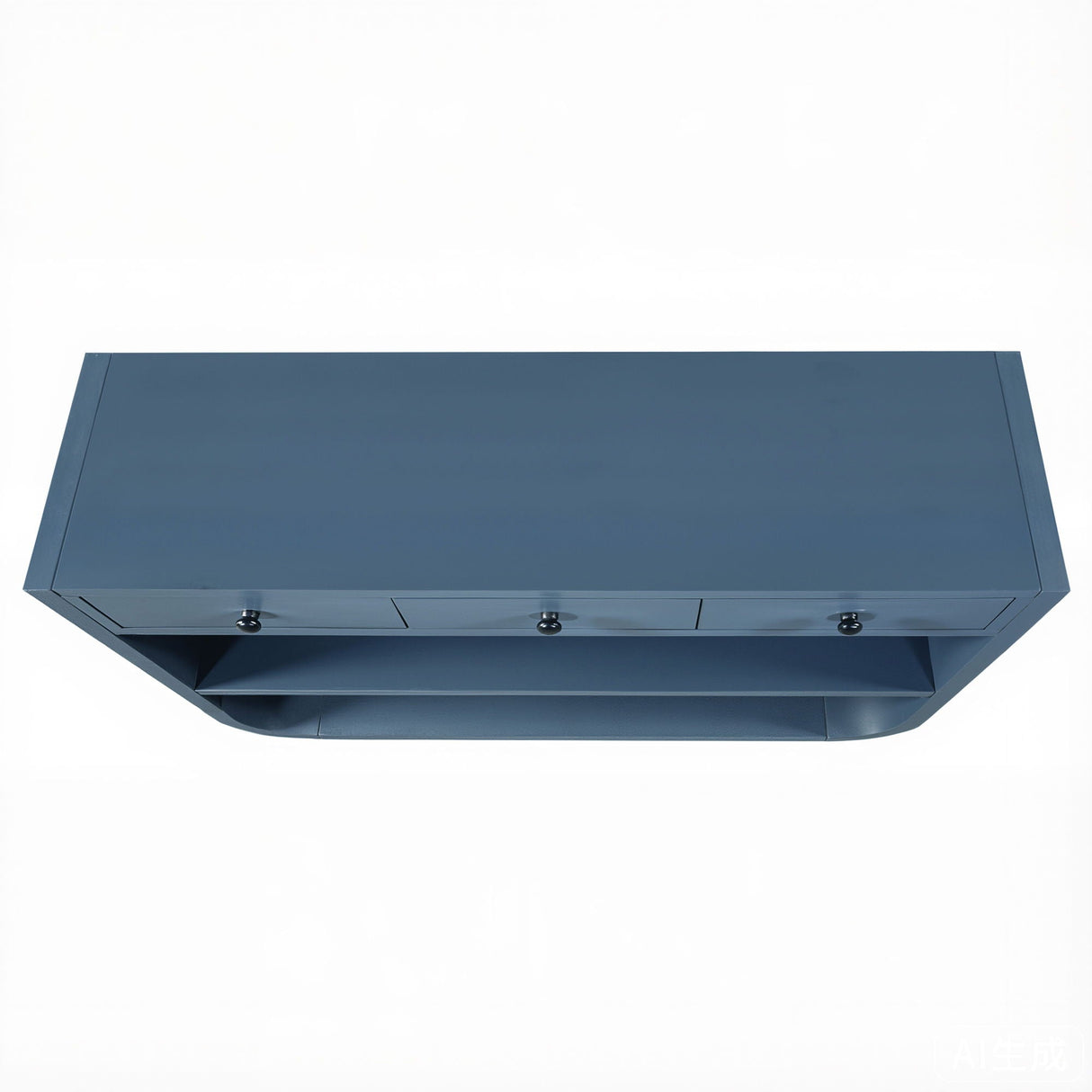 Console Table With 3 Soft Close Drawers & 2 Open Shelves