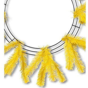 15-24" Work Wreath Form: Yellow
