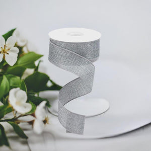 1.5" Cross Royal Ribbon: Grey (10 Yards)