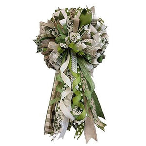 1.5" Royal Burlap Ribbon: Moss Green (10 Yards)