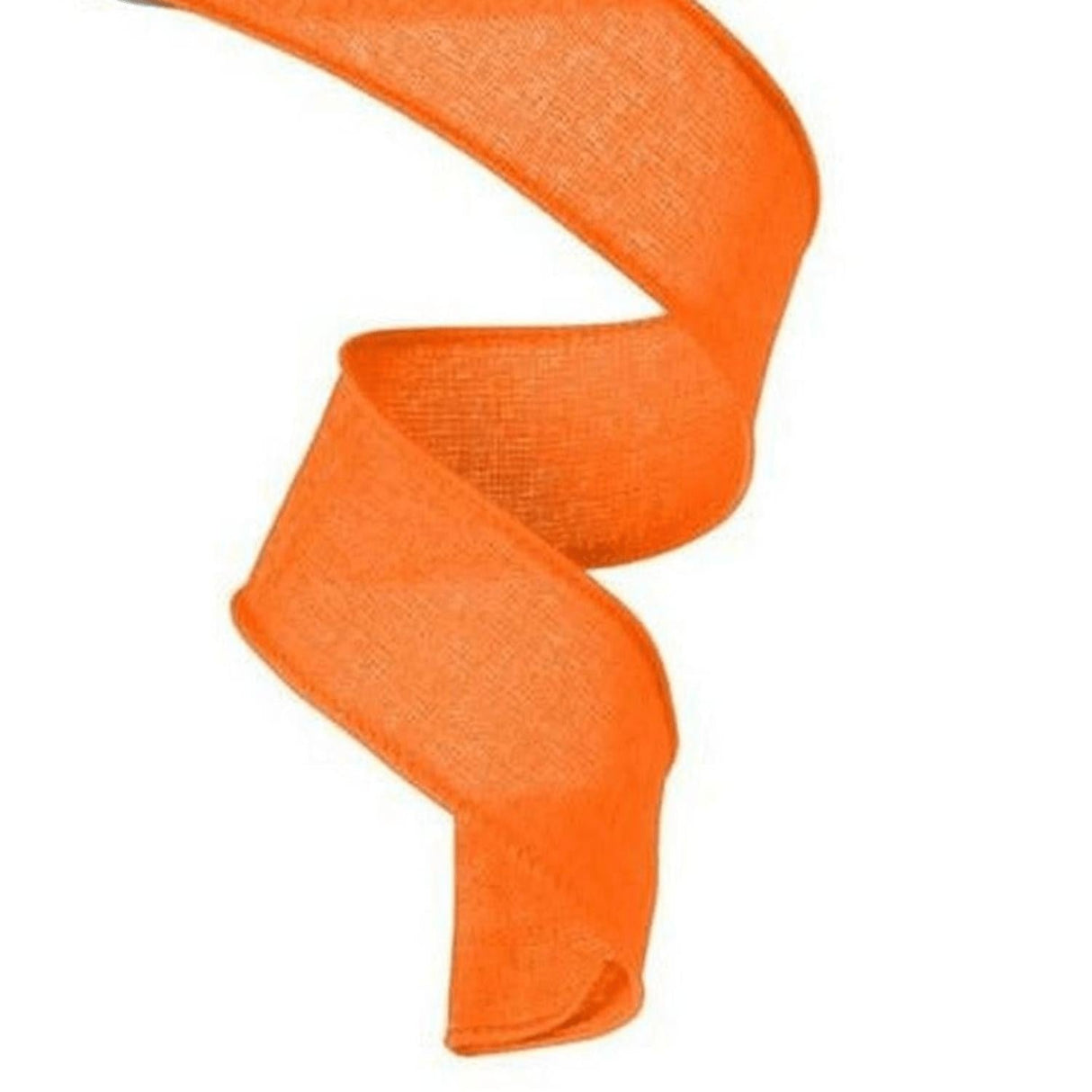 1.5" Royal Canvas Ribbon: New Orange (10 Yards)