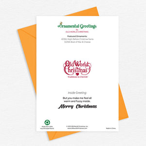 Cheesy Christmas Christmas Card