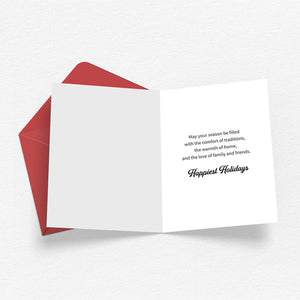 Cardinal Christmas Card