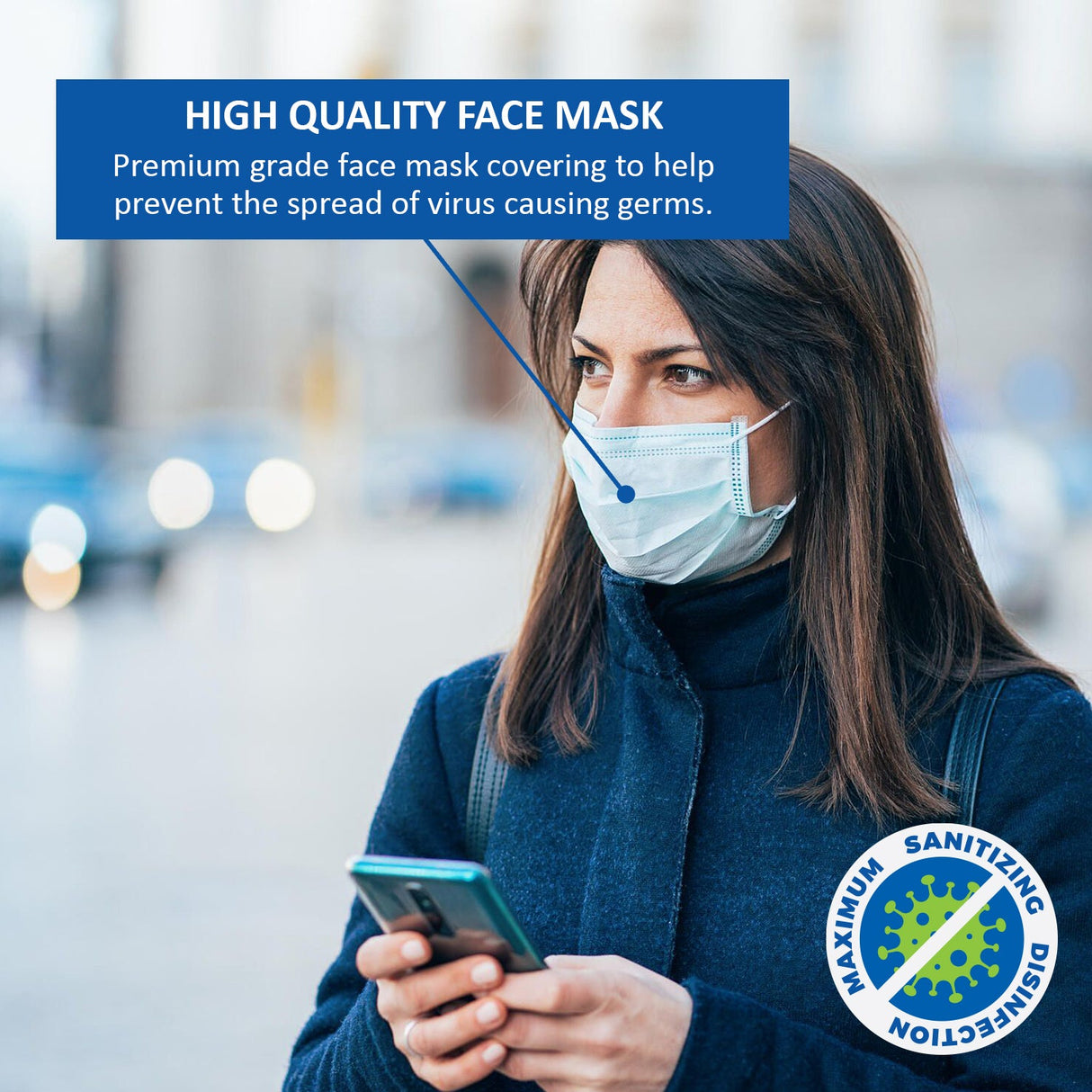 3 Pack Anti-Microbial Safety Protection Kit