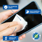 10-Pack Anti-Microbial Cleaning Wipes