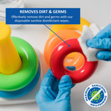 10-Pack Anti-Microbial Cleaning Wipes