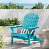 Malibu adirondack chair- teal by christopher knight home