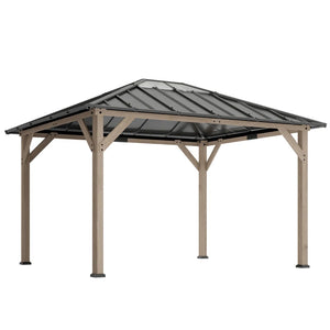 Spacious Outdoor Hardtop Gazebo