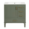 Traditional Bathroom Vanity Set With Soft Close Doors