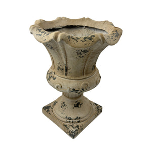 MGO Garden Planter, Antique White Finish