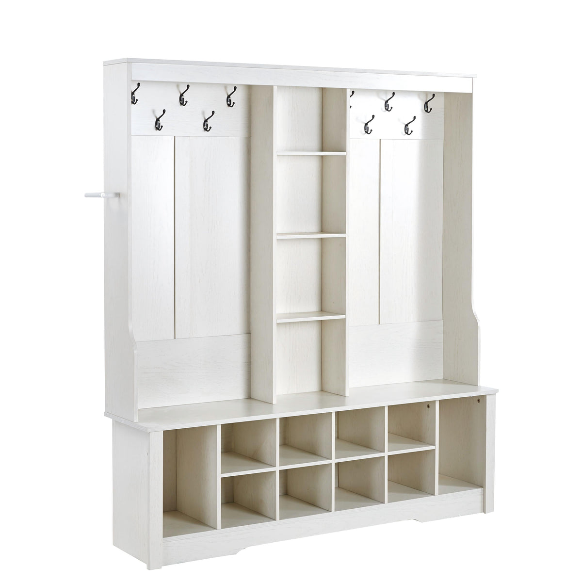 Itaar Hall Tree with Bench and Shoe Storage