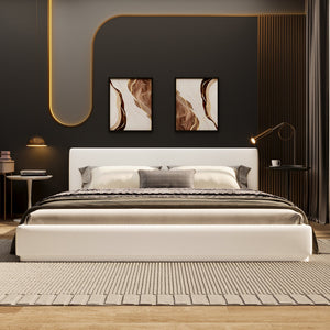 Soft and Comfortable Upholstered King Size Bed